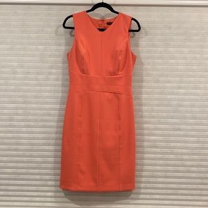 WHBM Pink Shift Work Dress Size 8